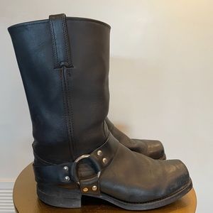 Original Frye Black Harness Boots